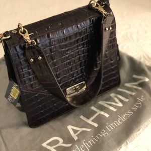NWT Brahmin Ophelia Shoulder Bag | Dark brown
